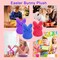 12 PCS Easter Bunny Plush Toys Decorations, Cute Animal Bunny Stuffed Doll, Party Favors and Classroom Prize Supplies, Easter Basket Stuffers Gift for Girls Boys